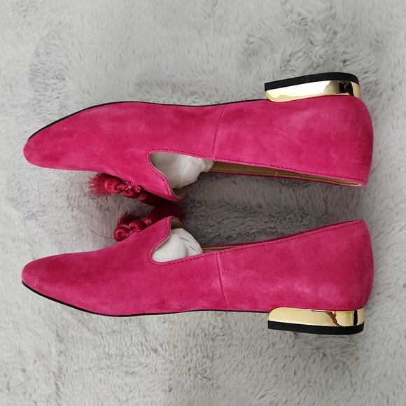 TALBOTS pink loafers size 5 1/2 - Picture 8 of 13